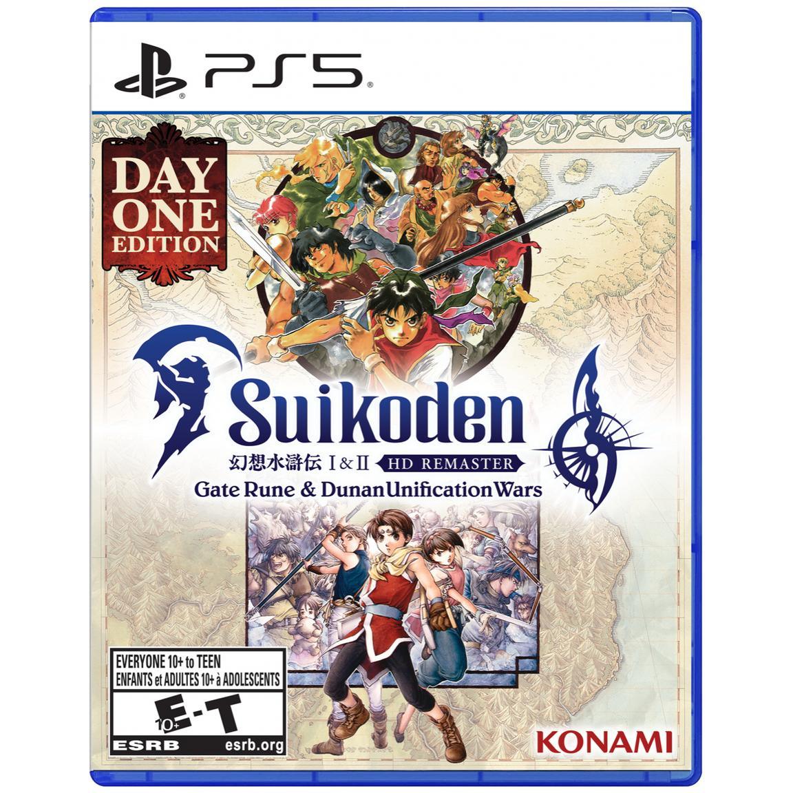 Suikoden I & II HD Remaster Day One Edition - PlayStation 5 - New